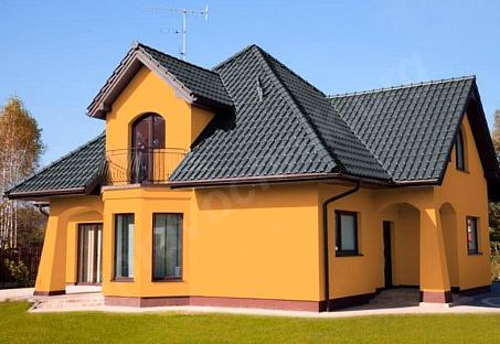 Фасадная краска по штукатурке: особенности материала