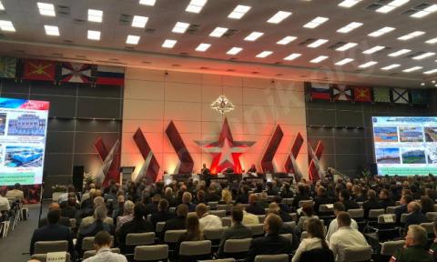 Участие в работе международного форума «армия-2019»