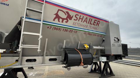 Автобетонозавод shailer абз-10 на шасси маз. Москва