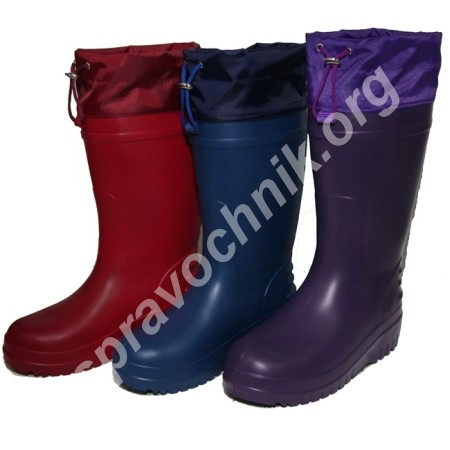 Сапоги из ЭВА (EVA) женские. Казань