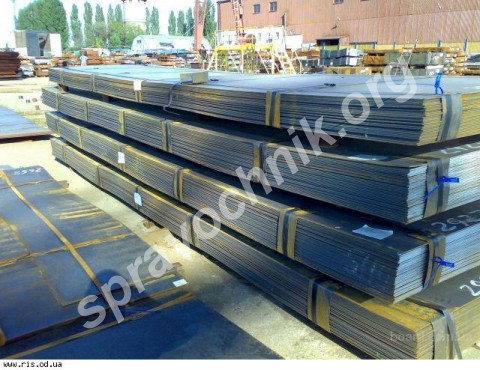 Лист г.к Ст3 10,0*1500*6000  
