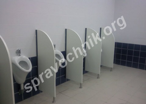 Писсуарные перегородки. Казань