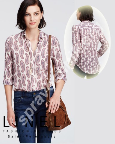 Атласная блузка тм Линель