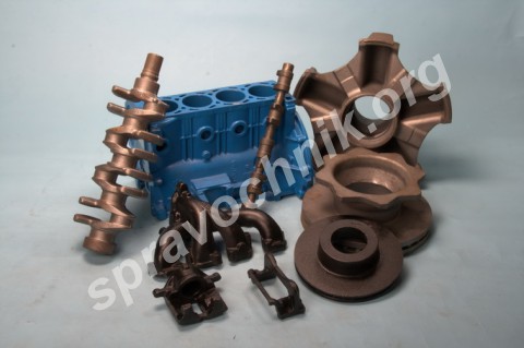 Изготовление литых, кованных, штампованных заготовок