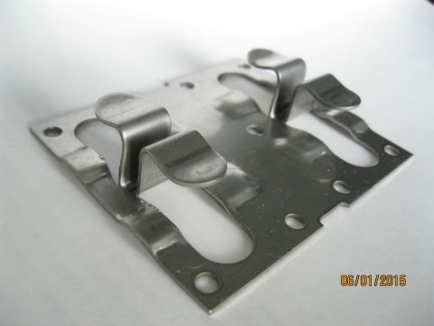 Кляммер для керамогранита рядовой aisi 201 1. 2мм 10мм окр. Ral