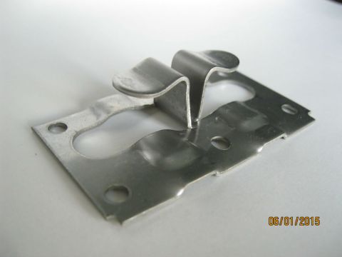 Кляммер для керамогранита угловой aisi 201 1. 2мм 10мм окр. Ral