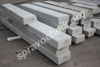 Бордюр гранитный гп 1, пиленый с фаской, размер 150*l*300 мм