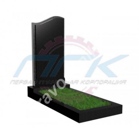 Памятник № 44 "волна с неполированными присечками"