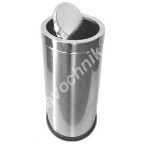 Урна с качающейся крышкой 30л.