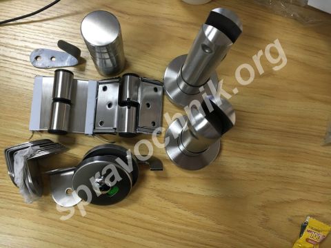 Фурнитура нержавеющая для сантехнических кабин