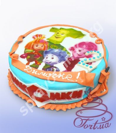 Детский торт в киеве "фиксики"