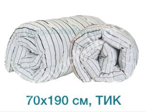 Ватный матрас 70×190 см, верх тик