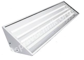 Светильник лспо стс 01-4х58-105 c прозрачным стеклом с эпра