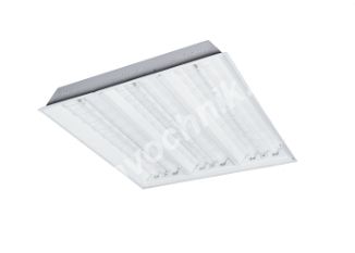 Светильник люм. лвпо стс 01-3х24-002 с защитной решеткой.