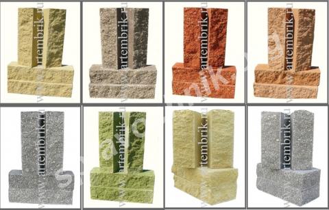 Облицовочный кирпич под дикий камень