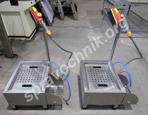 Оборудование для мойки обуви персонала. Москва