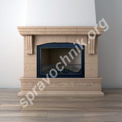 Облицовка камина из фирменного камня stonedesigns. Ростов-на-Дону