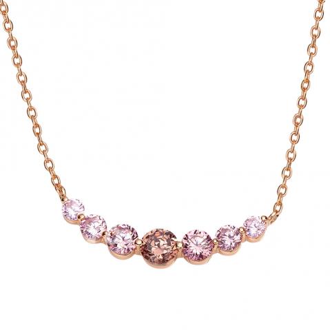 Колье с фианитами