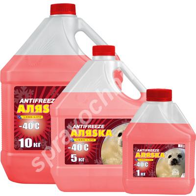 Антифриз аляска красный g12 long life