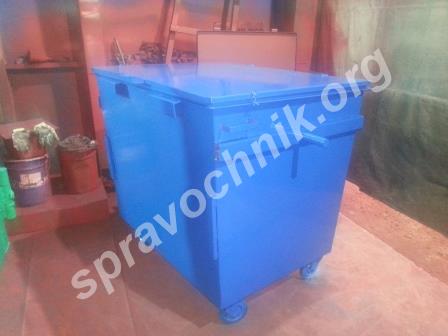 Контейнер для тбо 0,8 м3