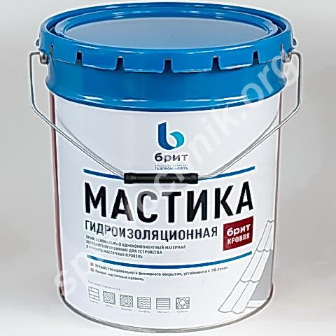 Мастика кровельная брит