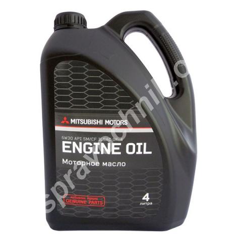 Масло mitsubishi motor oil api sm 5w-30