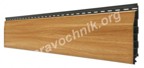 Фасадные панели vinyplus (виниплюс) под дерево. Санкт-Петербург