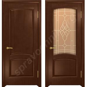 Межкомнатные двери олимпия темный анегри