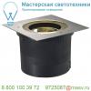 227092 slv adjust 190 square светильник встраиваемый ip67 с trafo для лампы qrb111 50вт макс. , сталь