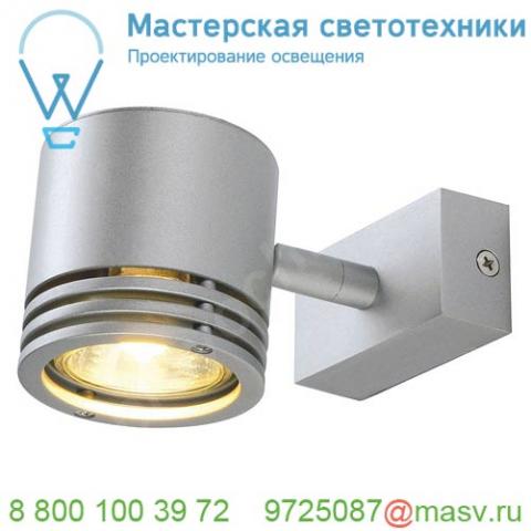 151912 slv barro single cw светильник накладной для лампы gu10 50вт макс. , серебристый