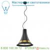 1001351 slv bato 35 led pd светильник подвесной 21вт с led 2700к, 1300лм, 100°, черный/ латунь