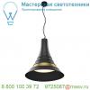1001350 slv bato 45 led pd светильник подвесной 30вт с led 2700к, 1450лм, 100°, черный/ латунь