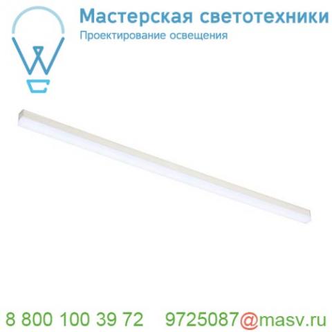 631325 slv batten led 90 сборка в корпусе 87,5 см, 12. 4вт с led 4000к, 1235лм, 150°, без кабеля
