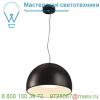 133886 slv bela 40 светильник подвесной 24вт с led 3000к, 1350лм, черный/ белый