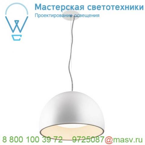 133881 slv bela 40 светильник подвесной 24вт с led 3000к, 1350лм, белый
