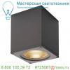 234525 slv big theo led wl светильник настенный ip44 21вт с led 3000к, 2000лм, 24°, антрацит