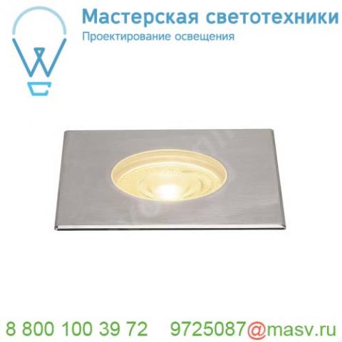 233776 slv dasar® 180 premium led square светильник встр. Ip67 c led 24вт (28вт), 3000к, 2700лм