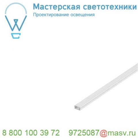 213951 slv glenos d-1107 200 профиль накладной, без экрана, 2 м, белый