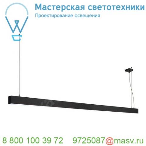 210030 slv glenos pd-2 светильник подвесной с led 103вт, 4000к, 5790лм, черный
