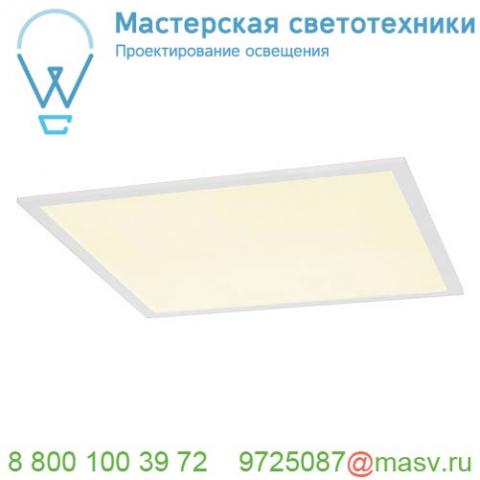 158804 slv i-vidual panel 60x60 свет-к встр. (прочная рама) 1а 40вт с led 4000к, 3900лм, ugr<19, без