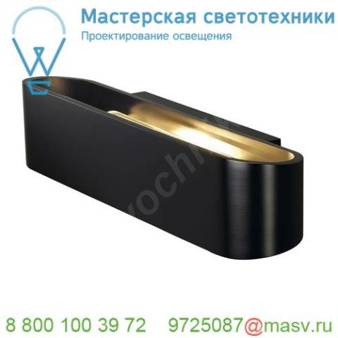 151410 slv ossa 300 r7s светильник настенный для лампы qt-de12 r7s 118мм, 120вт макс. , черный