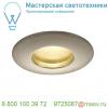 114467 slv out 65 round led set, светильник ip65 встраив. с led 9(12)вт, 38°, 3000к, 460лм, с бп