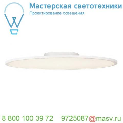 1000783 slv panel 60 round cl светильник потолочный 42вт с led 3000к, 3150лм, 110°, белый