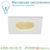 114431 slv patta-i square светильник встраиваемый ip65 12вт c led 3000к, 910лм, 38°, белый