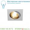 1002209 slv pika square turno qpar51 светильник встраиваемый для лампы gu10 50вт макс. , хром