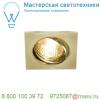 1002210 slv pika square turno qpar51 светильник встраиваемый для лампы gu10 50вт макс. , латунь