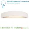 148062 slv plastra bow led светильник настенный 19вт с led 3000к, 2х 520лм, белый гипс