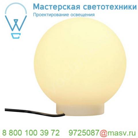 227219 slv rotoball floor 25 светильник напольный ip44 для лампы e27 24вт макс. , белый