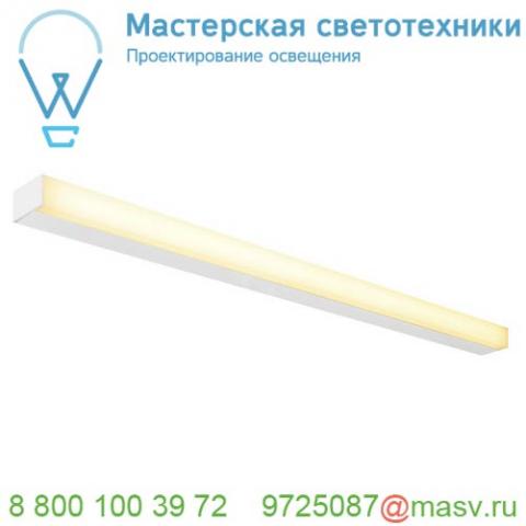 1001287 slv sight 115 светильник накладной 37. 3вт c led 3000к, 3100лм, белый (ex 160191)