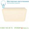 163030 slv sima square светильник накладной ip44 25вт c led 3000к, 2300лм, белый